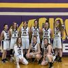 left to right back row- Willow Barton, Halea Shaw, Danielle Freels, Emily Buck, Kylie Duff,  Maddie Wood. Front row left to right- Savannah Cullom, Rylee Thomas, Mallory Greiwe