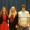 Pictured from my left to right, are:
Kendall Mason, Carlee Long, Paige Dye, Keagan DeOrnellas, and Thomas Sanner.  (Leslie Fox was unable to attend the event.)