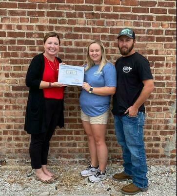 Congratulations to Macy McCurdy and Brandon McCurdy with McCurdy Fertilizer and Chemical